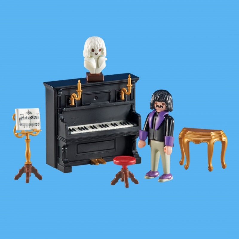 Pianista con Piano