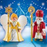 San Nicolás y Ángel de Navidad